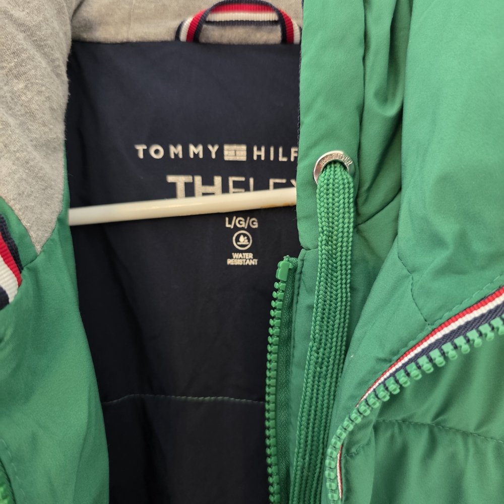 Tommy Hilfiger Women's Green Puffer Jacket - Picture 4 of 16